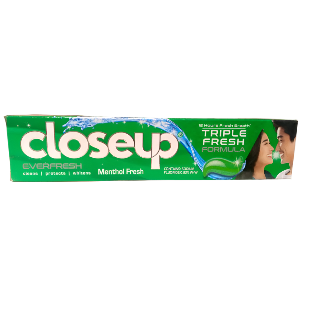 CLOSE UP TOOTH PASTE DEEP ACTION MENTHOL FRESH 160 GM