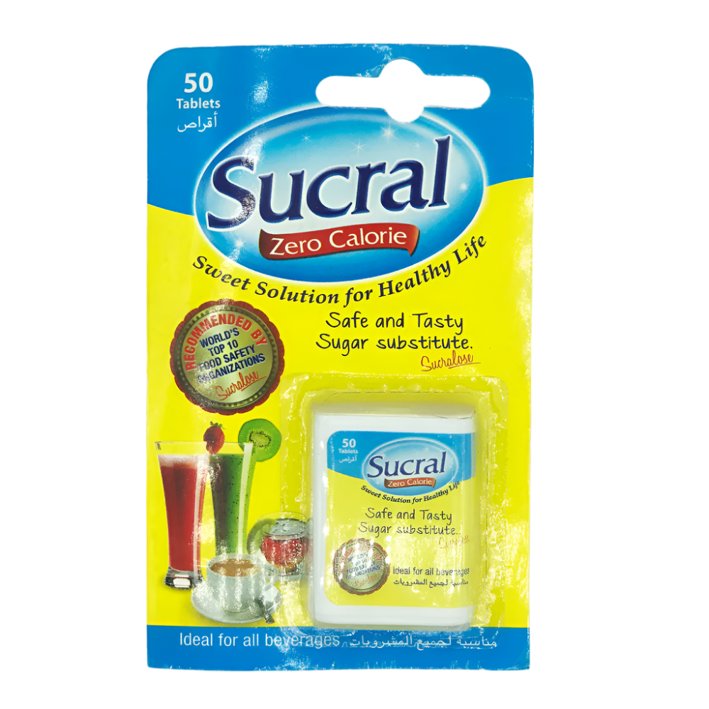 SUCRAL ZERO CALORIE 50 TABLETS 50 TB