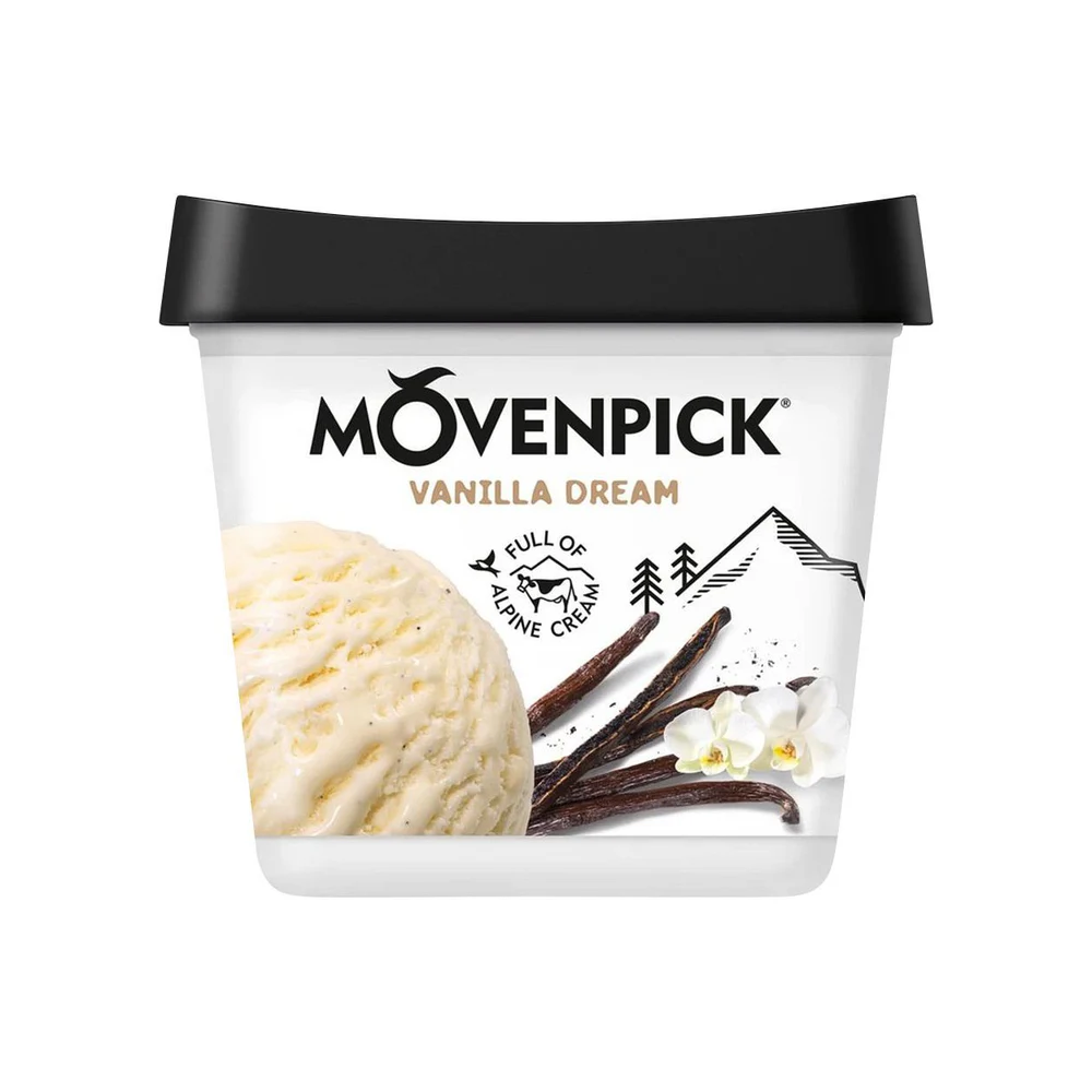 MOVENPICK ICE CREAM VANILLA 900 ML