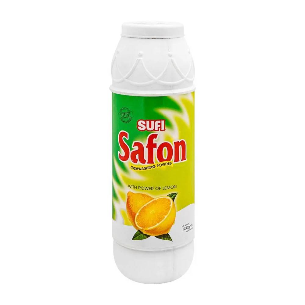 SUFI SAFON DISHWASHING POWDER BOTTLE 450 GM