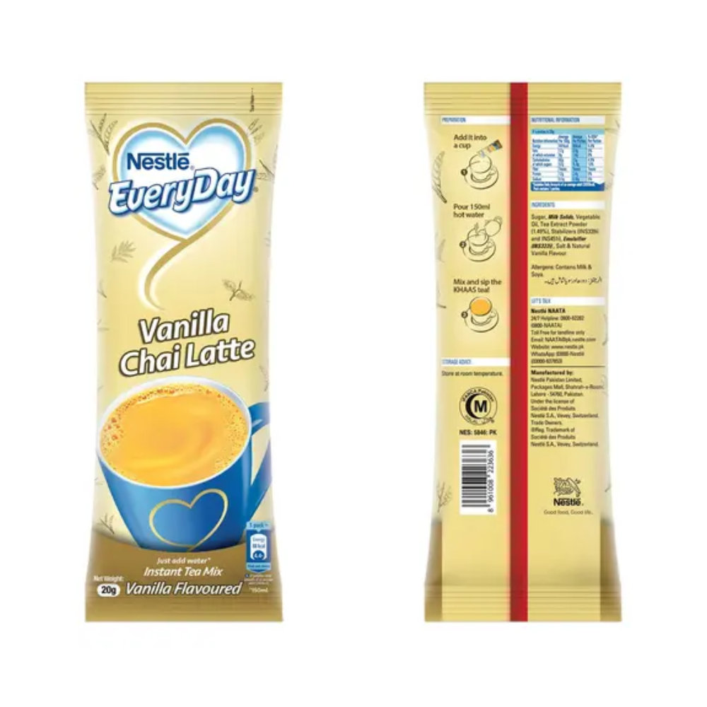 NESTLE EVERYDAY VANILLA MILK POWDER 20 GM