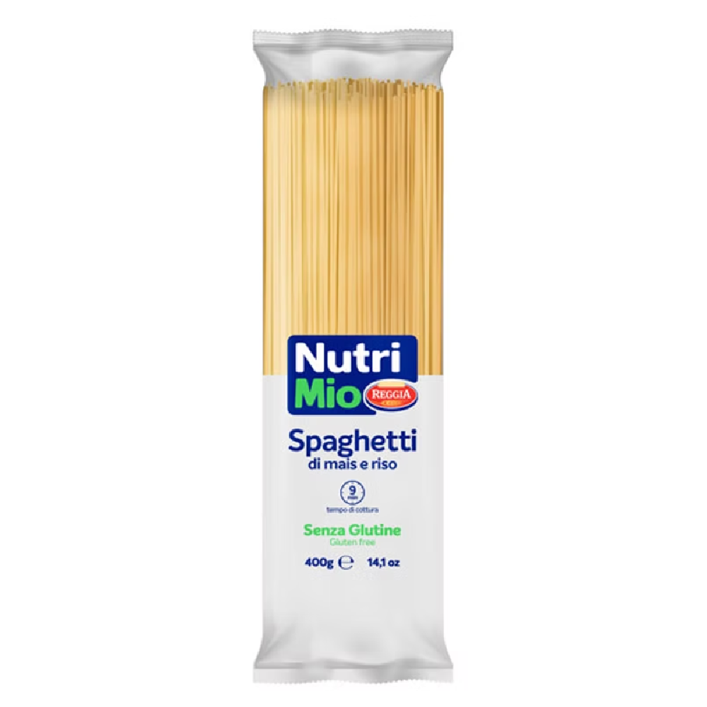 REGGIA PASTA NUTRI MIO SPAGHETTI GLUTEN FREE 400 GM