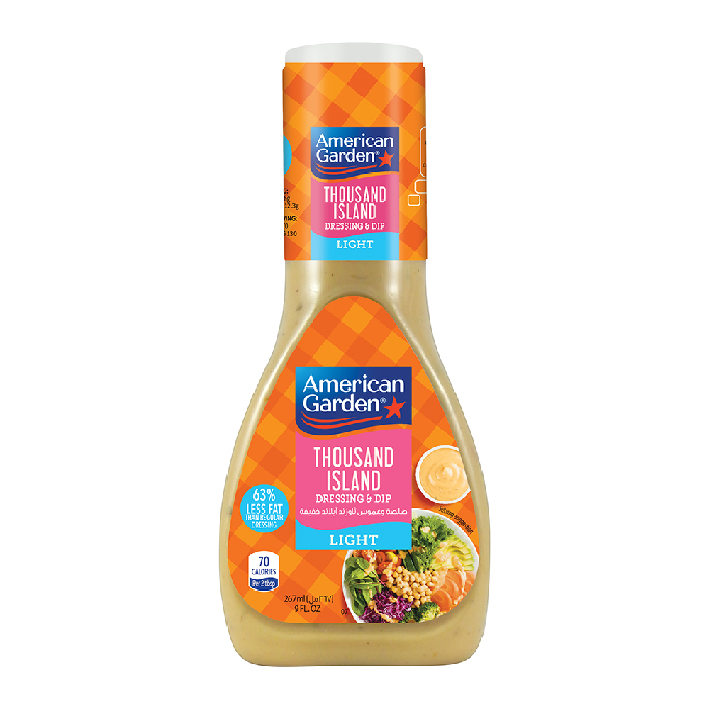 AMERICAN GARDEN DRESSING SPREAD THOUSAND ISLAND 267 ML