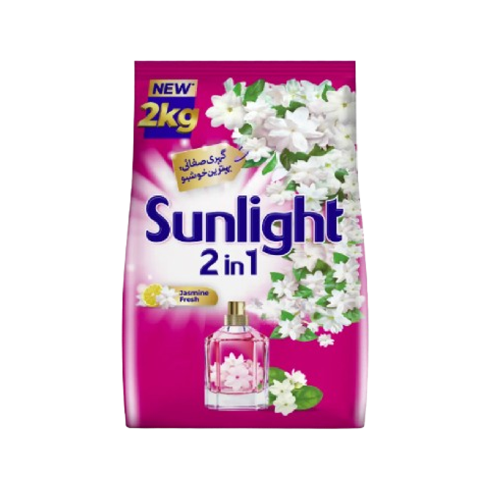 SUNLIGHT WASHING POWDER 2IN1 CLEAN & JASMINE FRESH 2 KG