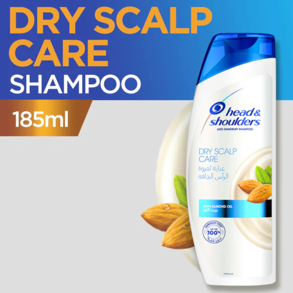 HEAD & SHOULDER SHAMPOO DRY SCALP CARE WITH ALMOND OIL 185