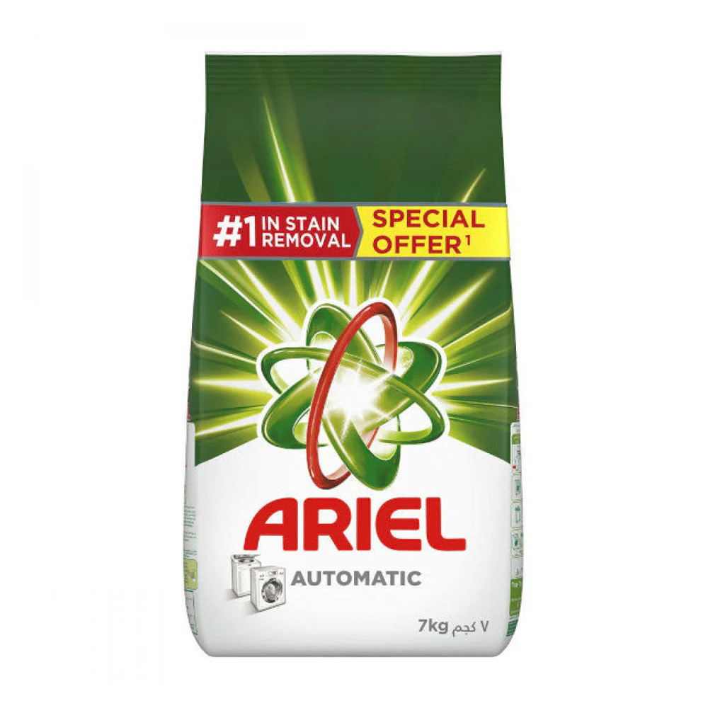 ARIEL WASHING POWDER AUTOMATIC STAIN REMOVAL 7 KG
