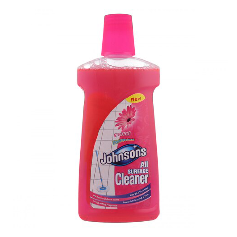 JOHNSONS ALL SURFACE CLEANER DISINFECTANT FLORAL 1 LTR