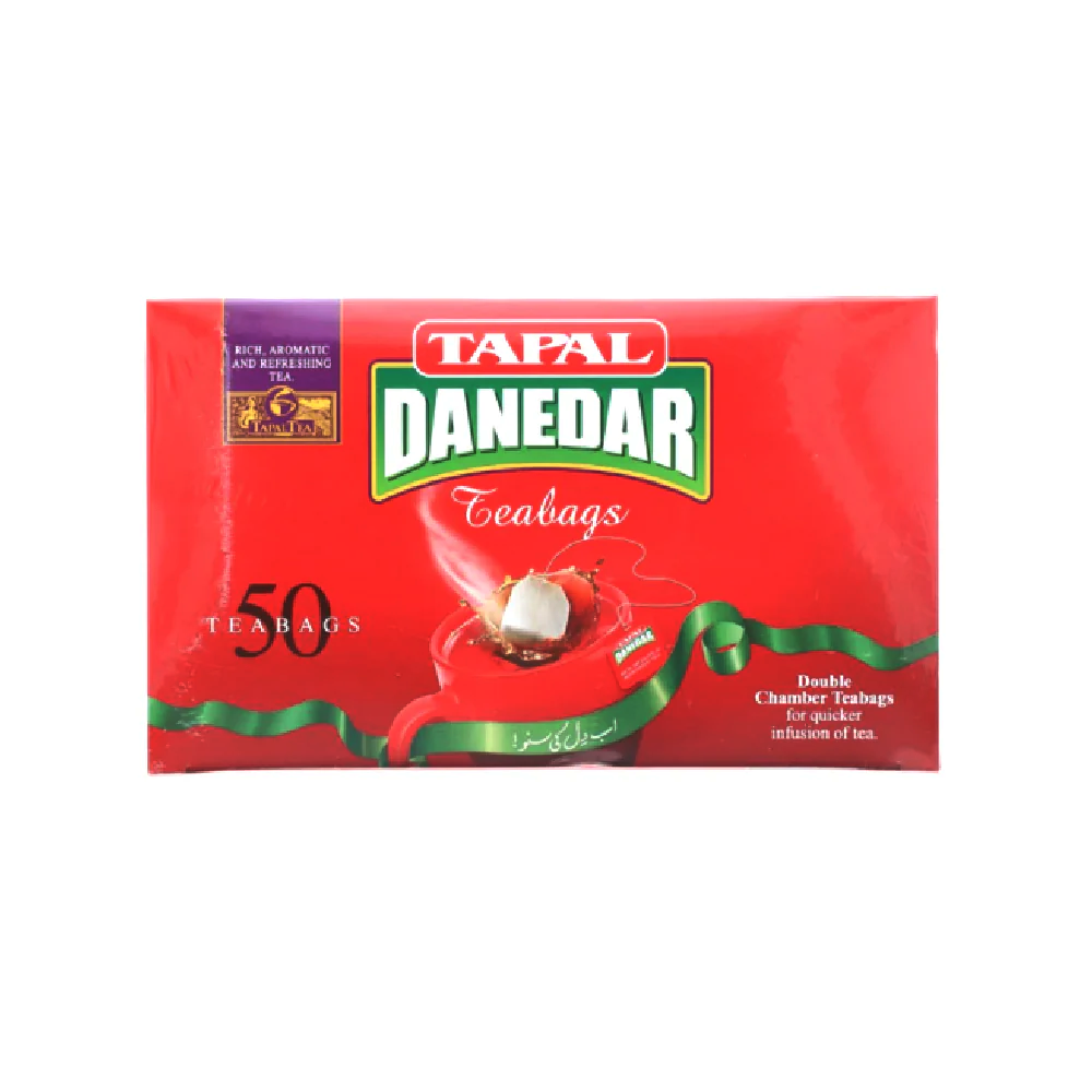 TAPAL DANEDAR REGULAR TEA BAG 50S 100 GM