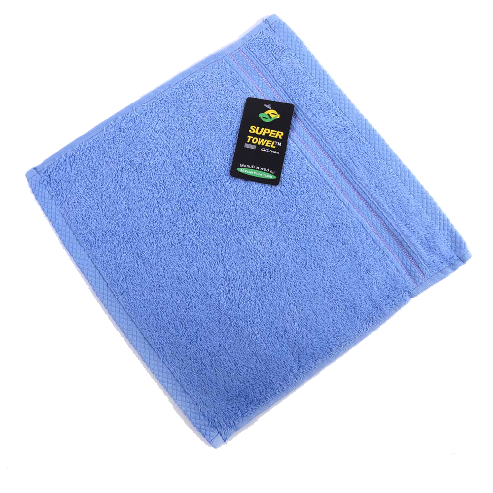 Super Hand Towel Blue 30X30 Cm Best Buy Towels AlFatah