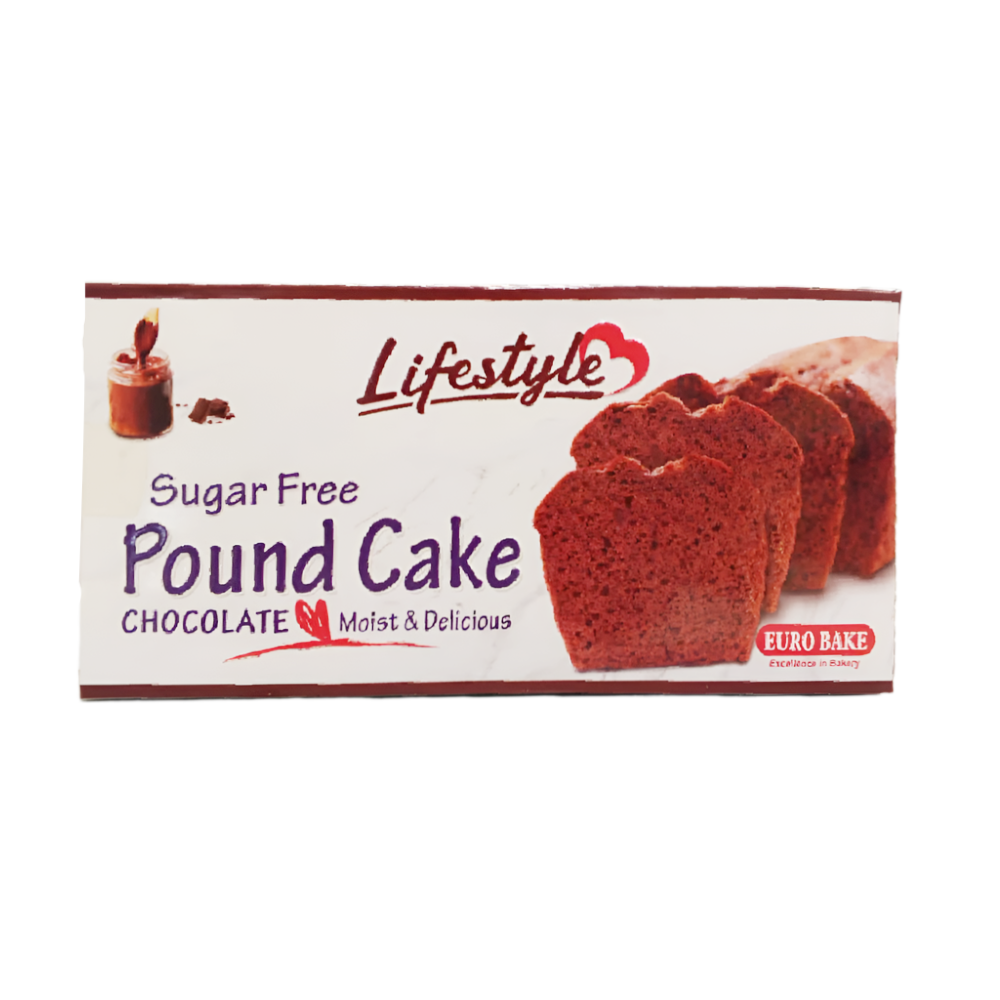 EURO BAKE SUGAR FREE POUND CAKES CHOCOLATE 200 GM