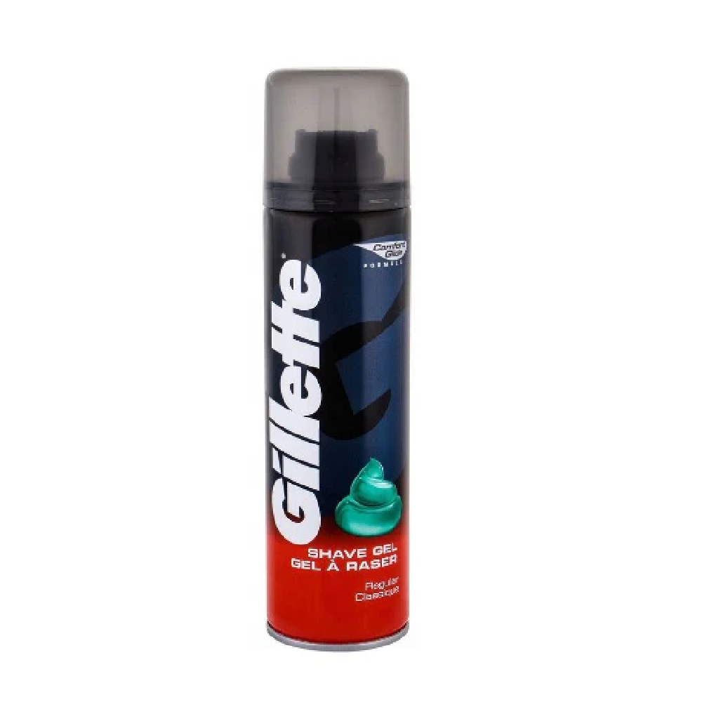 GILLETTE SHAVING GEL ORIGINAL SCENT RED 200 ML