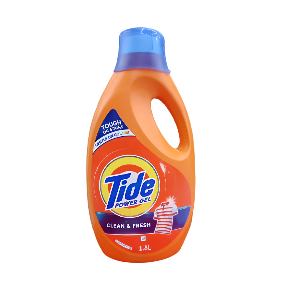 TIDE WASHING LIQUID POWER GEL CLEAN & FRESH 1.8 LTR
