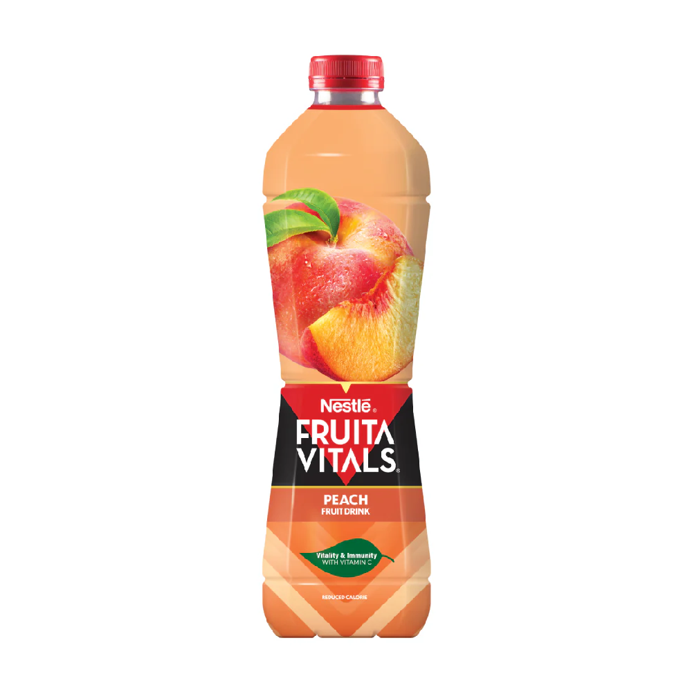 NESTLE JUICE FRUITA VITALS PEACH NECTAR BOTTLE 1 LTR