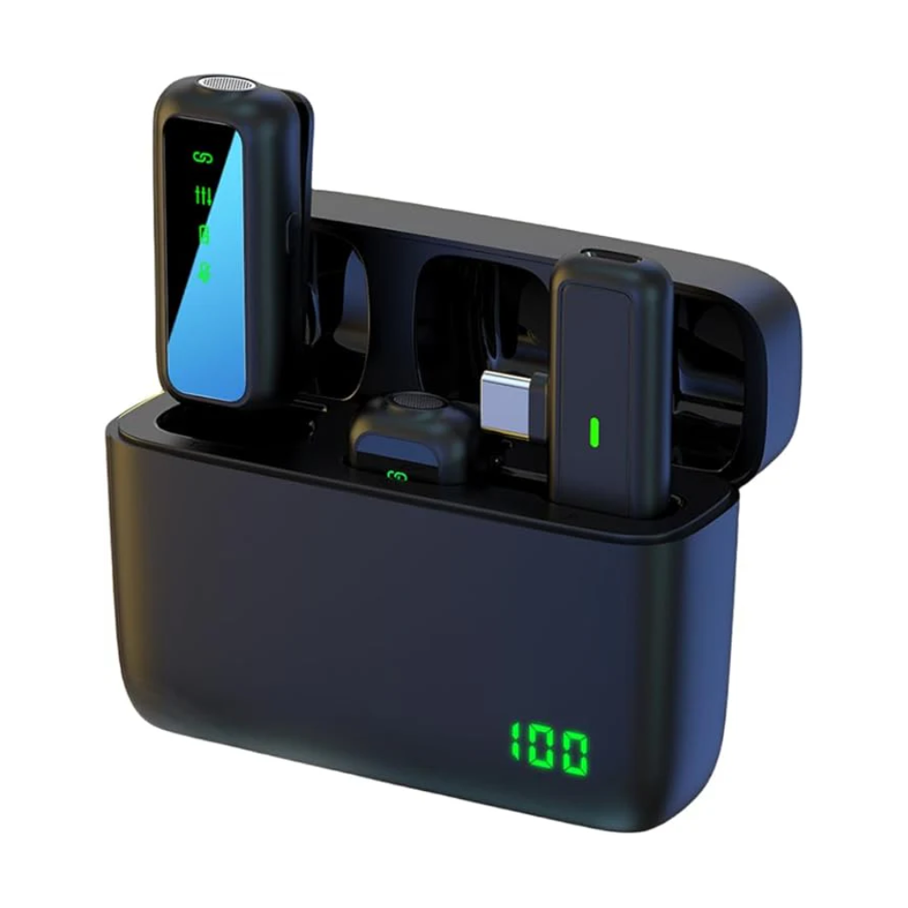 SX6 Digital Wireless Lapel Mic Set For Type-C & iPhone