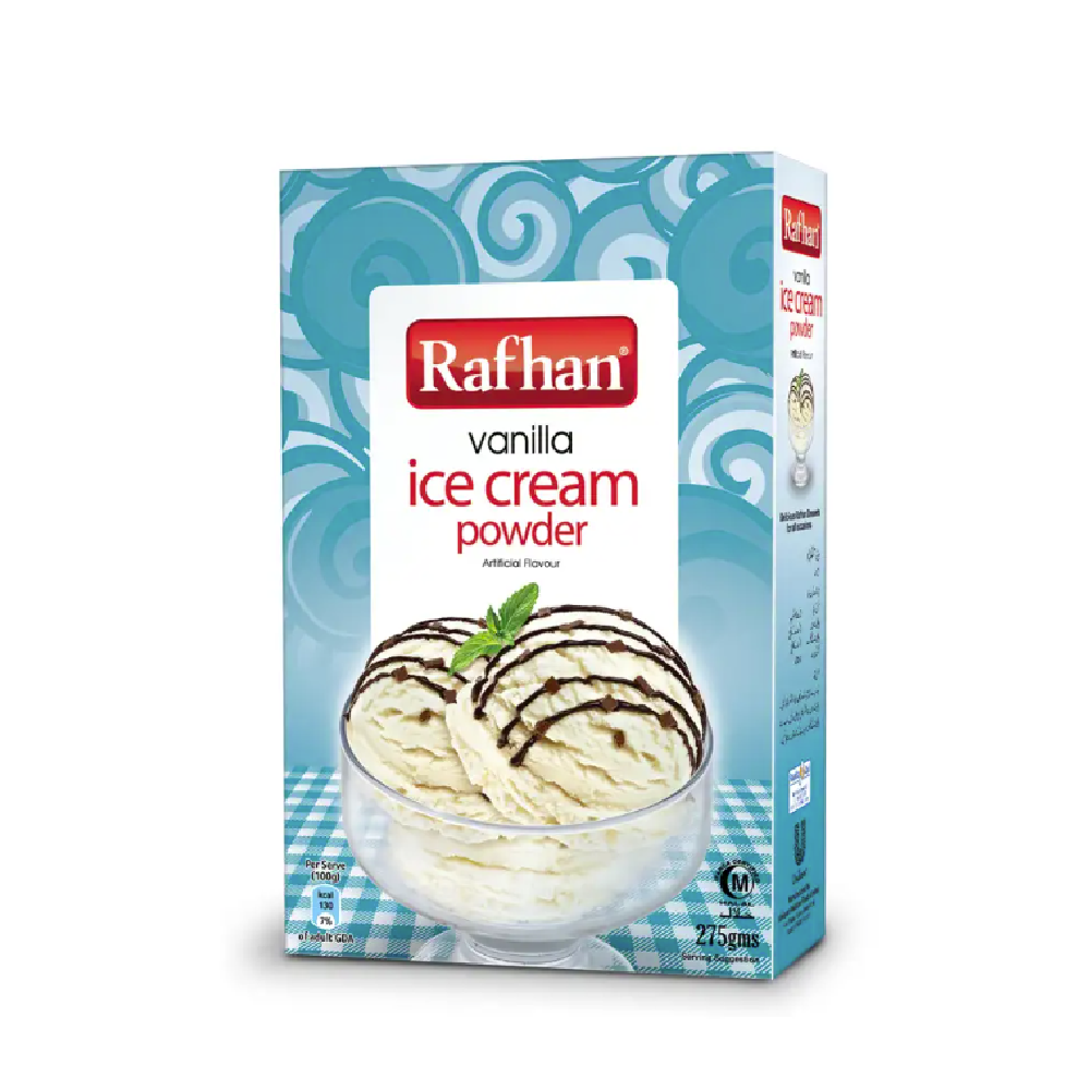 RAFHAN VANILLA ICE CREAM POWDER 275 GM