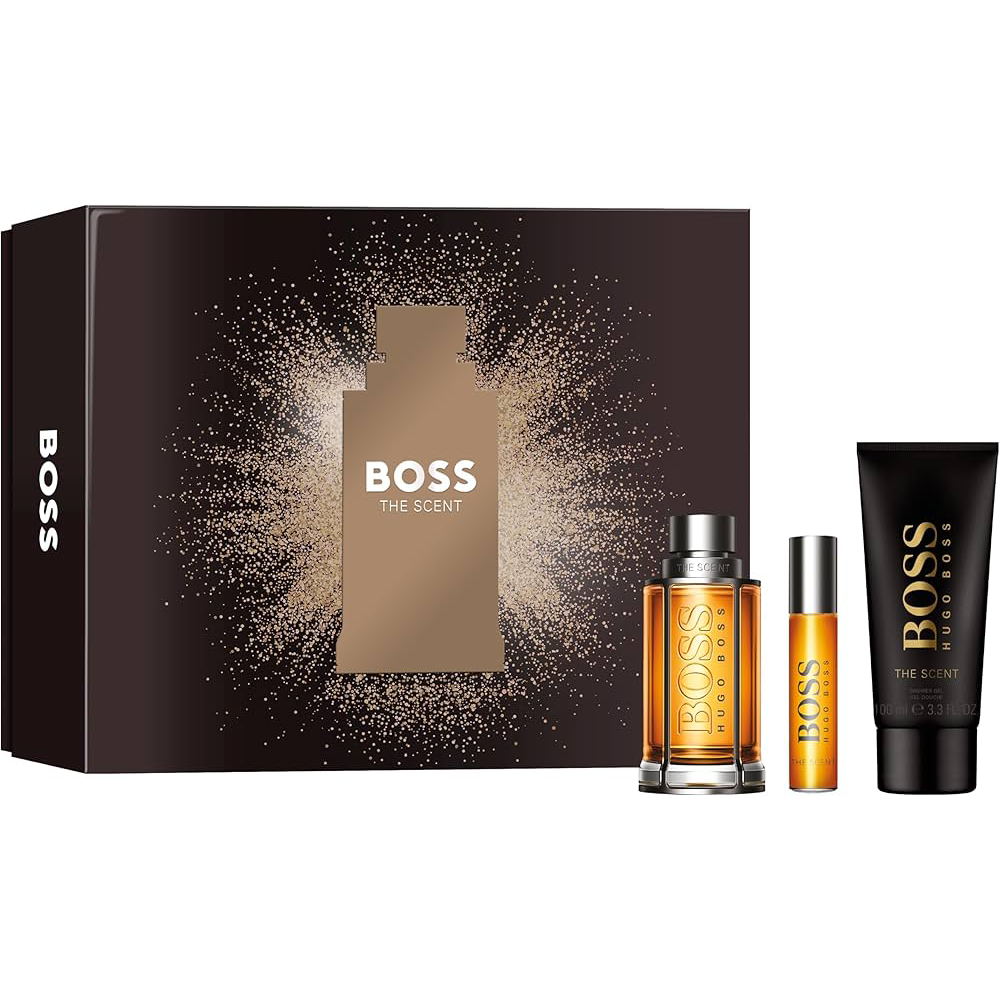 HUGO BOSS THE SCENT POUR HOMME 3PC GIFT SET
