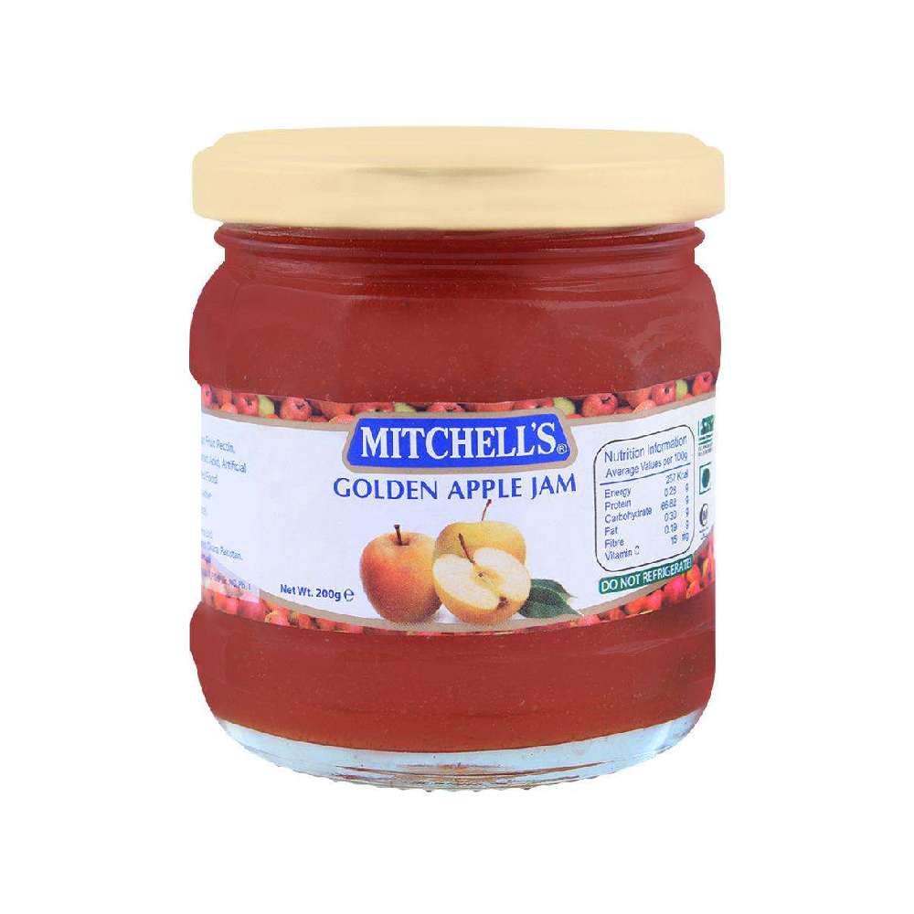 MITCHELLS GOLDEN APPLE JAM 200 GM