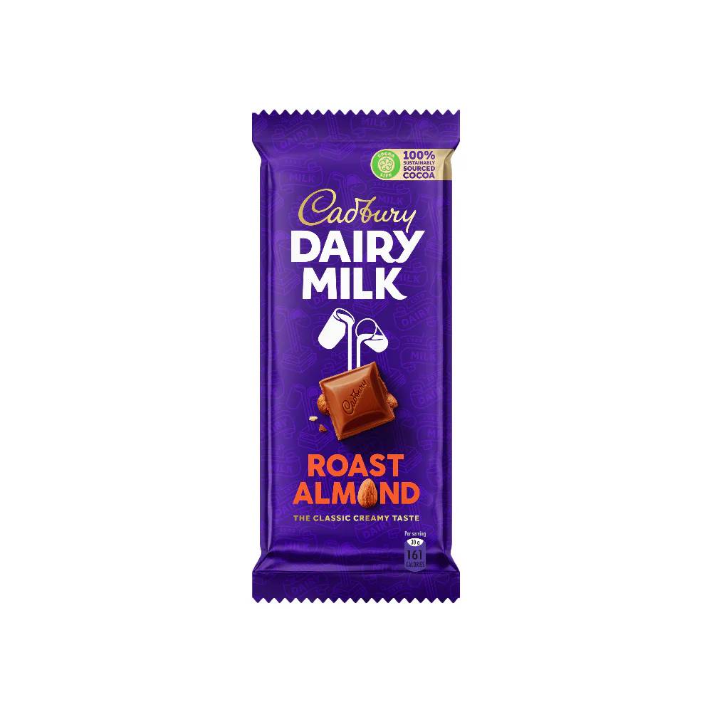 CADBURY CHOCOLATE ROAST ALMOND 90 GM