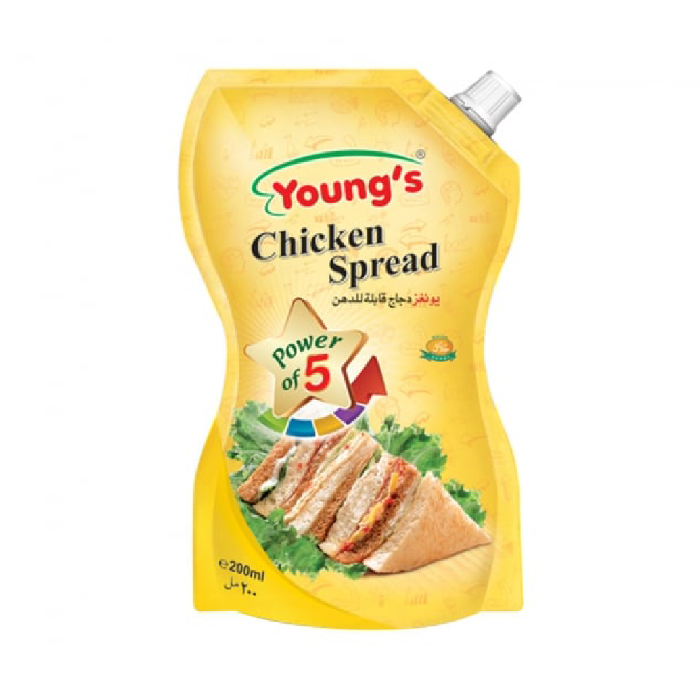YOUNGS FRENCH CHICKEN SPREAD 200 ML