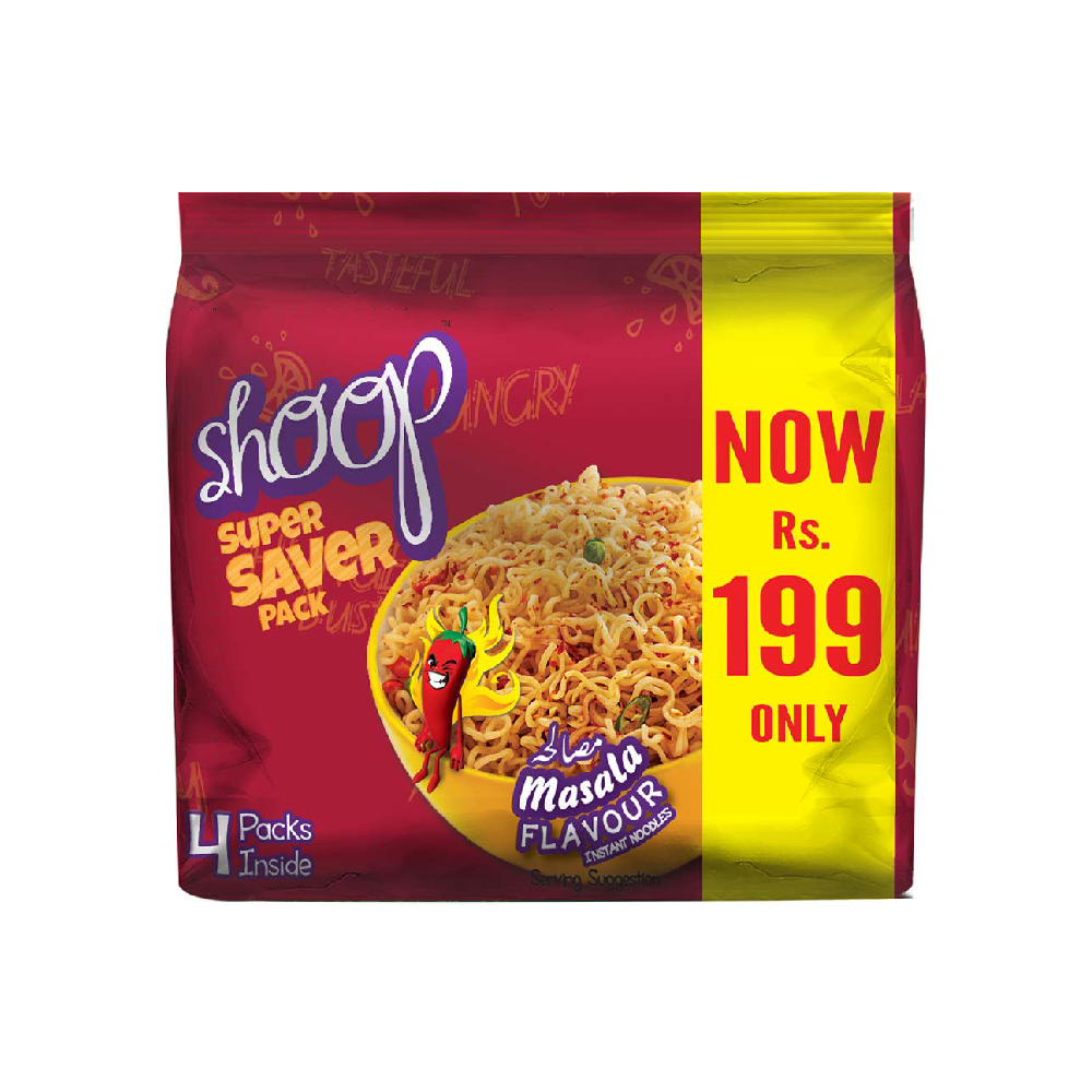 SHAN SHOOP NOODLES MASALA SAVER PACK 260 GM