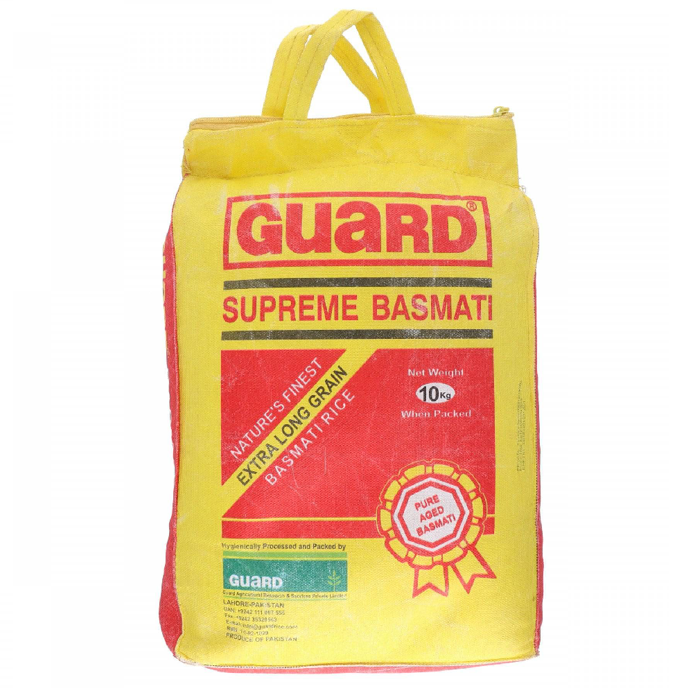 GUARD SUPREME BASMATI RICE 10 KG