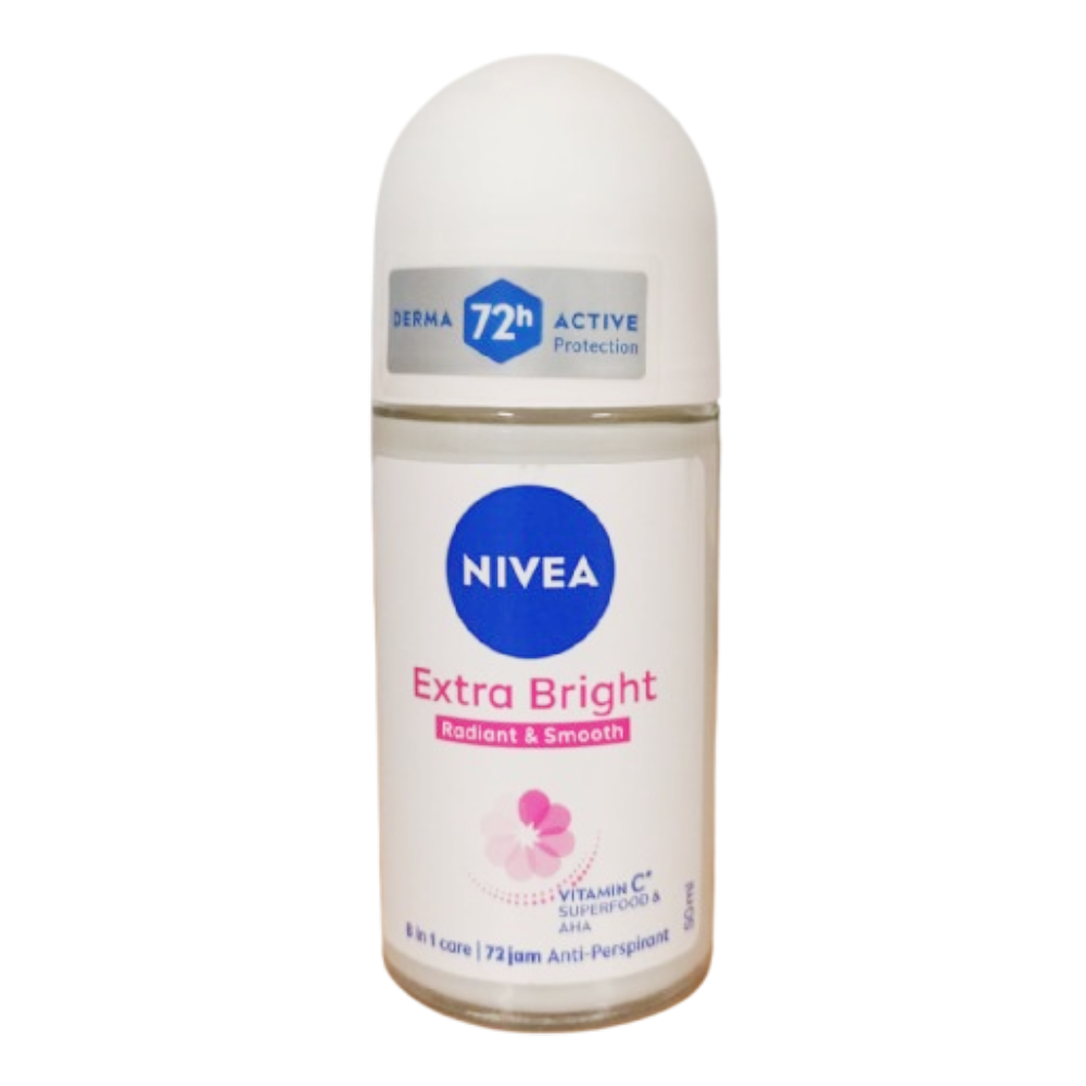 NIVEA ROLL ON DEODORANT EXTRA BRIGHTENING 50 ML