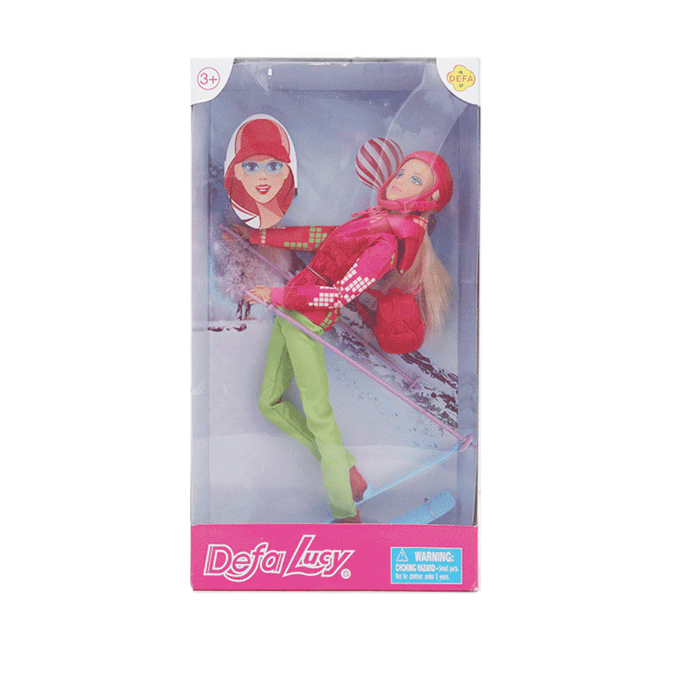 8373 Defa-Lucy Snow Sketting Doll (+3 Year)