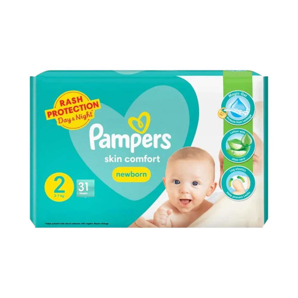 PAMPERS DIAPER JUMBO PACK MINI 2 35PCS 3-7 KG