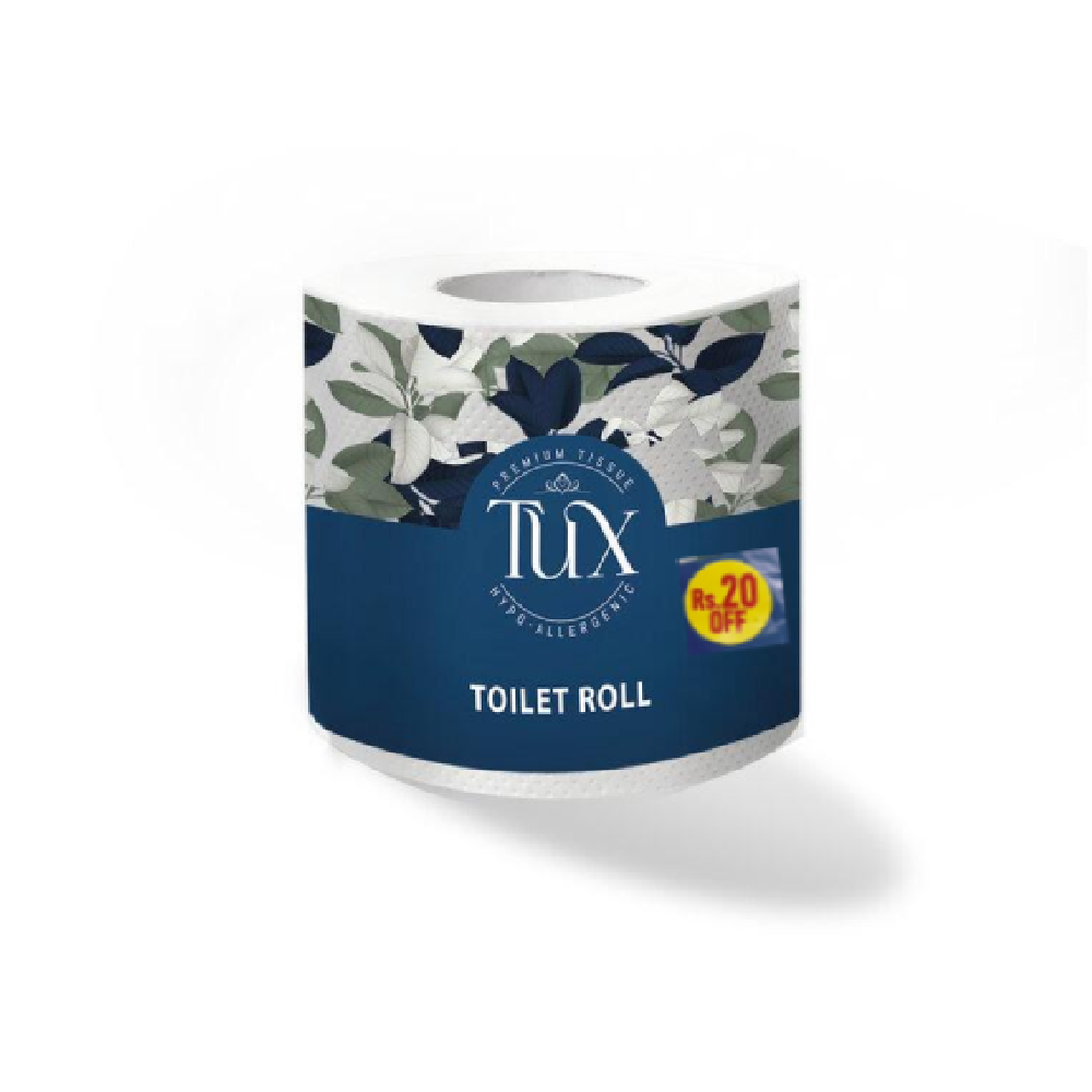TUX TOILET TISSUE BIGGER ROLL 2 PLY PC