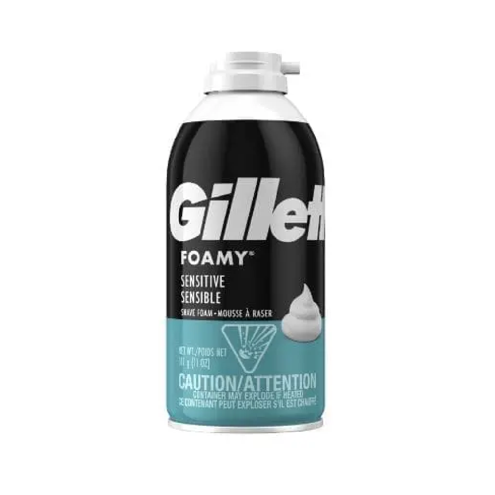 GILLETTE SHAVING FOAM SENSITIVE SKIN 311 GM