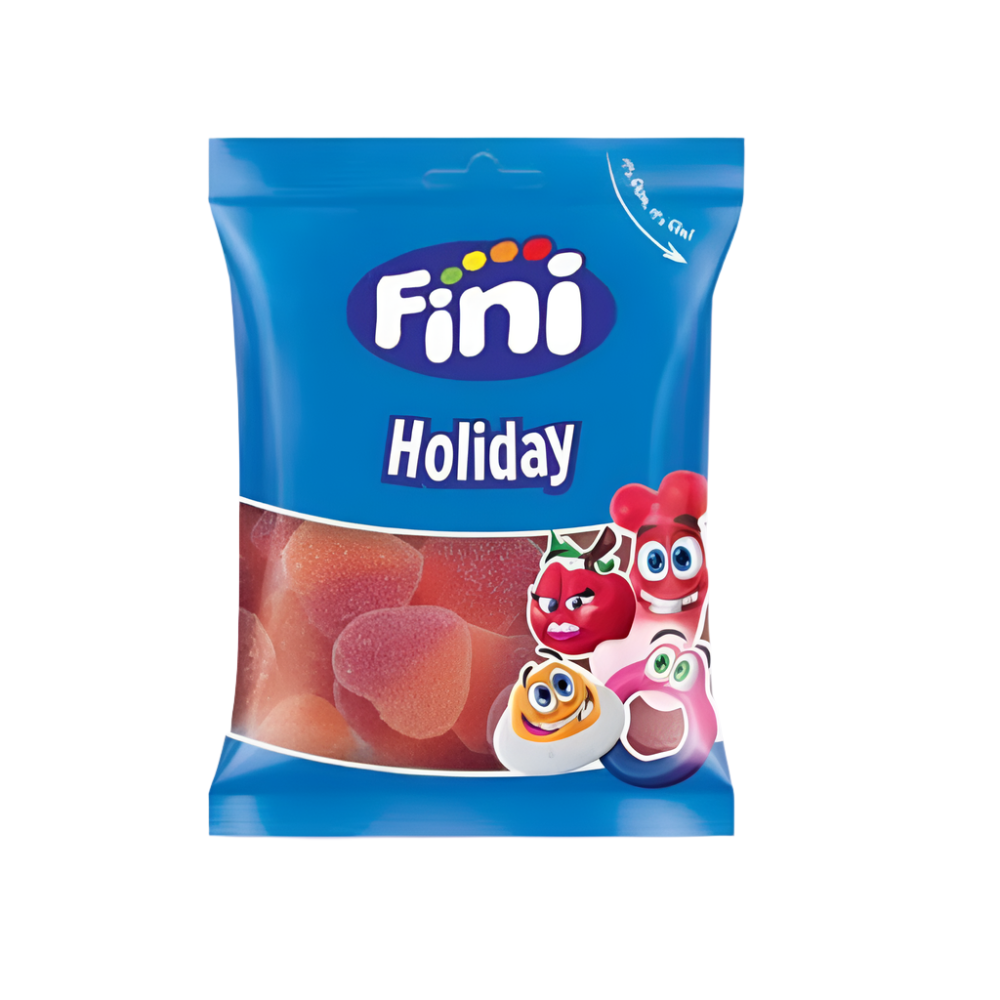 FINI JELLY HOLIDAY SOUR CHERRIES 75 GM
