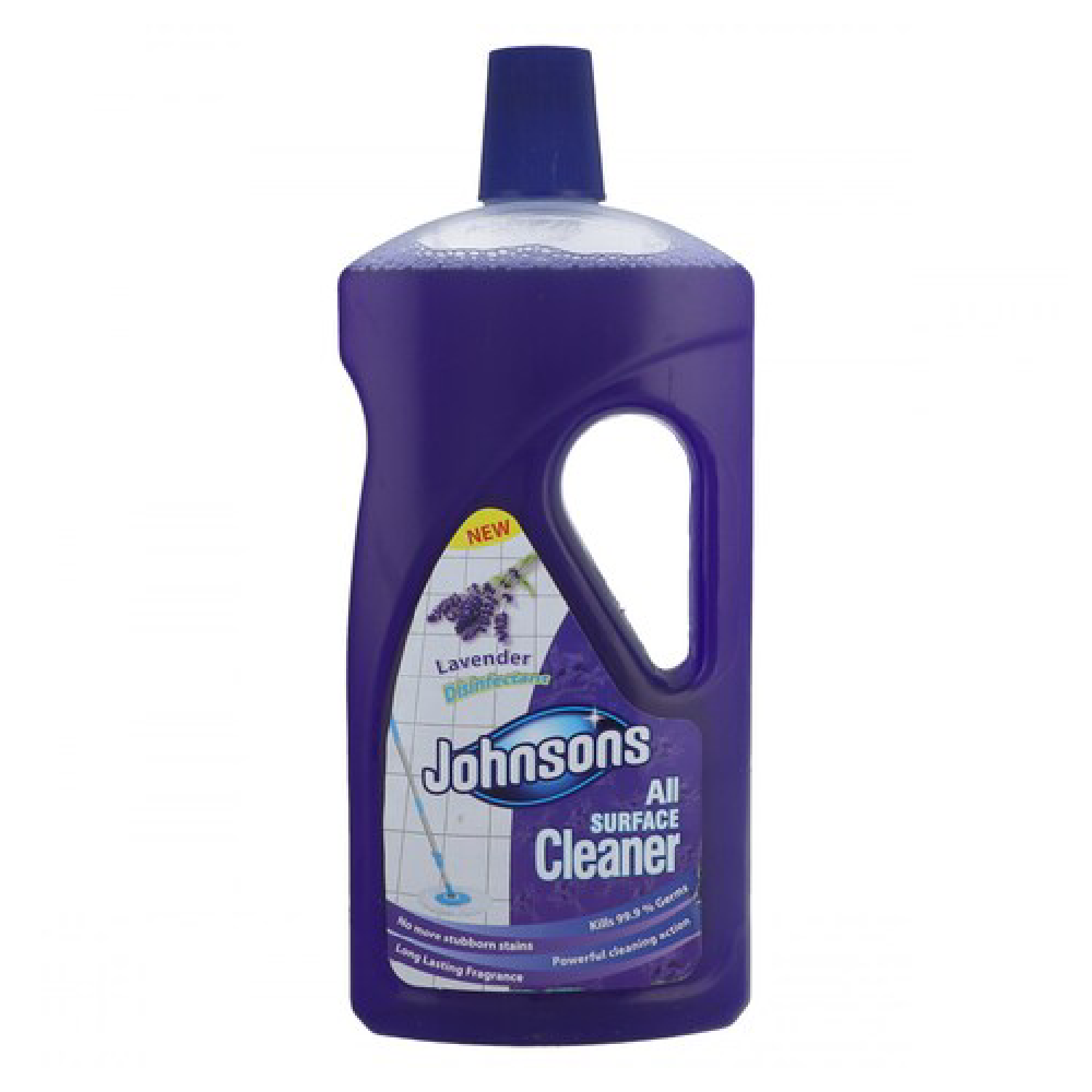 JOHNSONS ALL SURFACE CLEANER DISINFECTANT LAVENDER 1 LTR