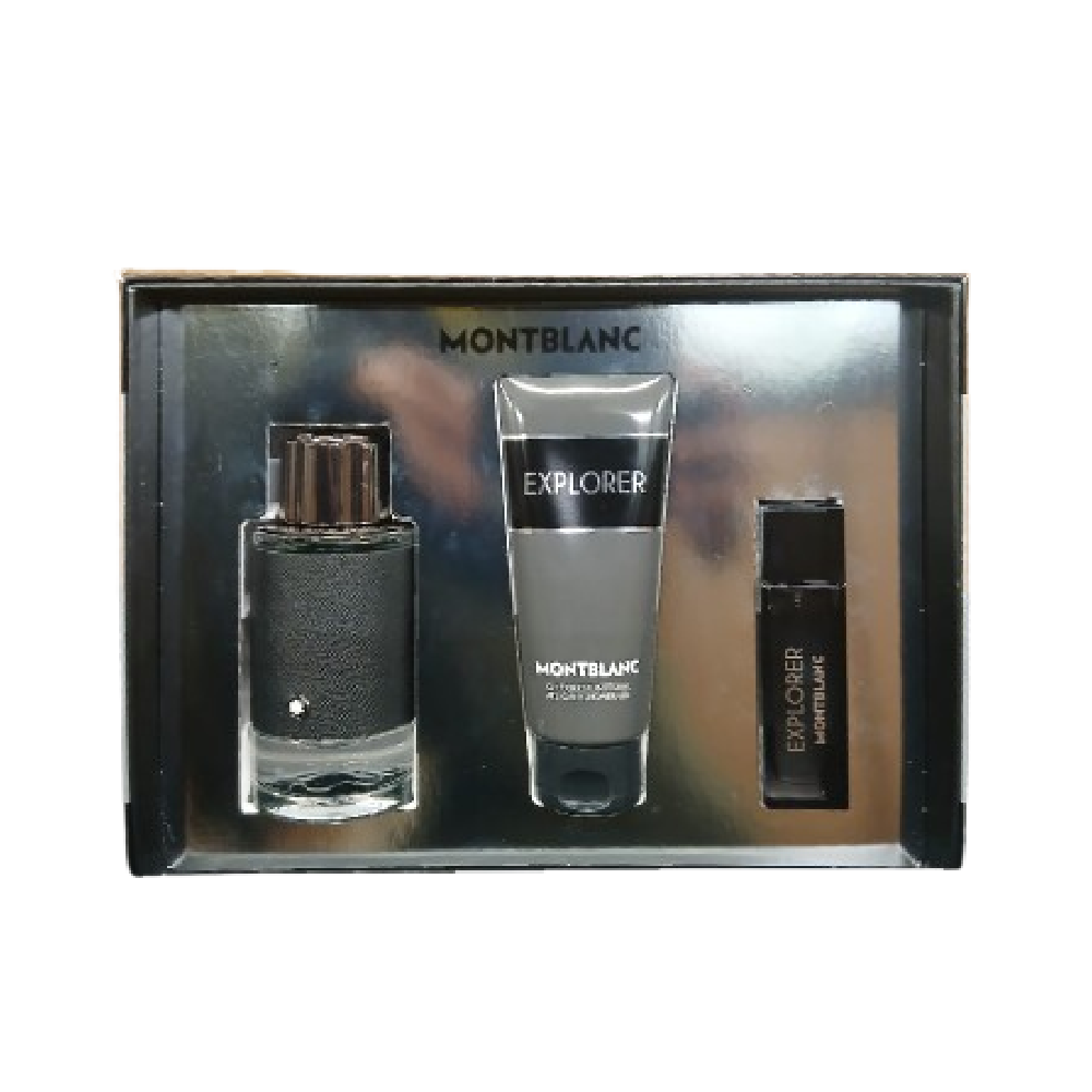 MONT BLANC EXPLORER FOR MEN 3PC GIFT SET