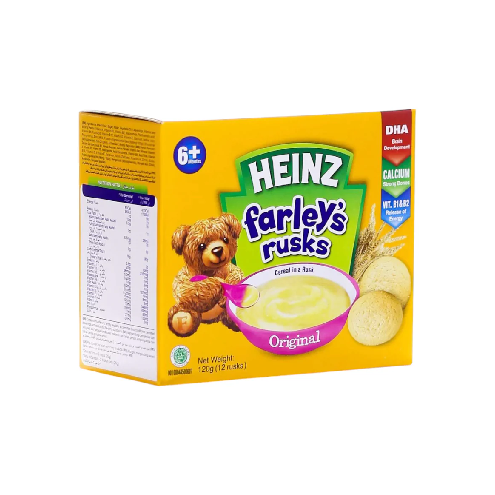 HEINZ FARLEYS RUSK ORIGINAL 12PC 120 GM
