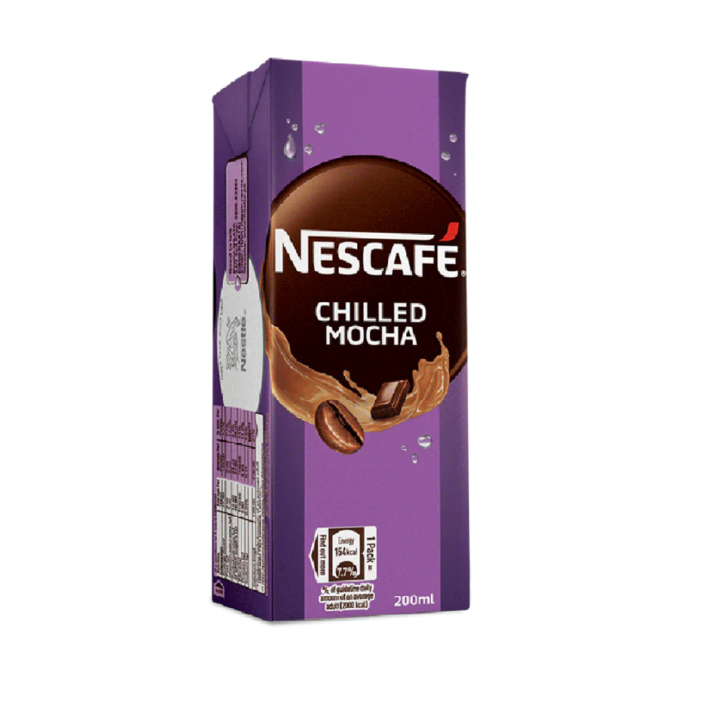 NESCAFE COFFEE CHILLED MOCHA LIQUID 200 ML
