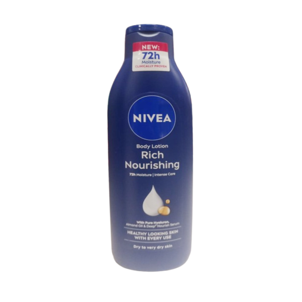 NIVEA BODY LOTION NOURISHING DRY SKIN 250 ML