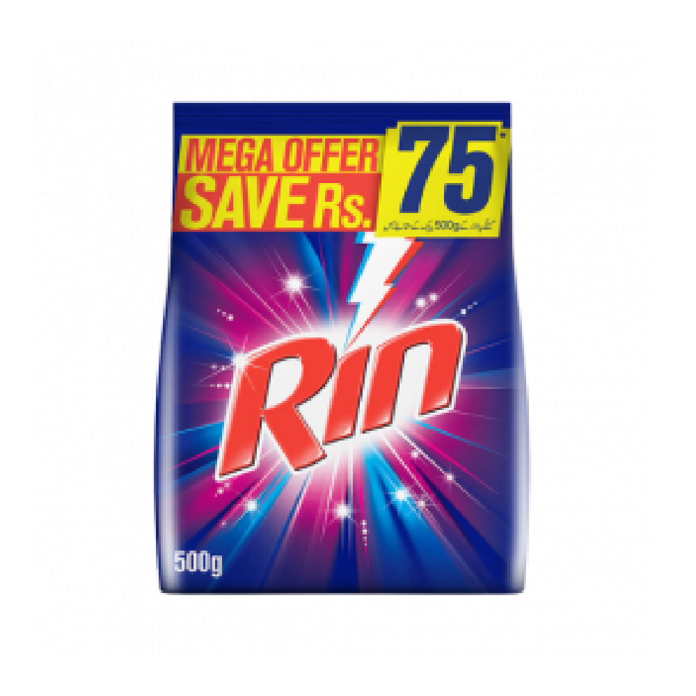 RIN WASHING POWDER 500GM
