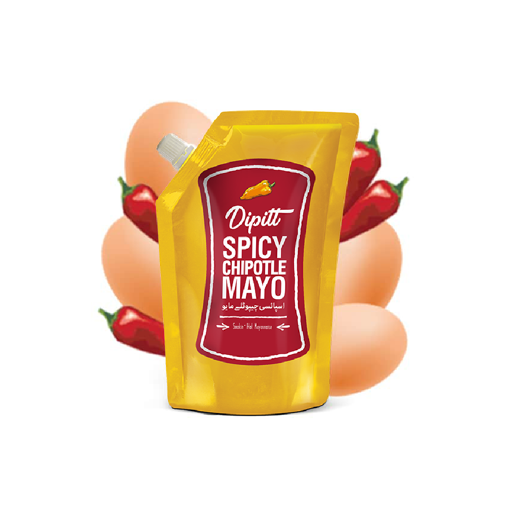 DIPITT MAYO SPICY SMOKE & CREAMY POUCH 400 GM