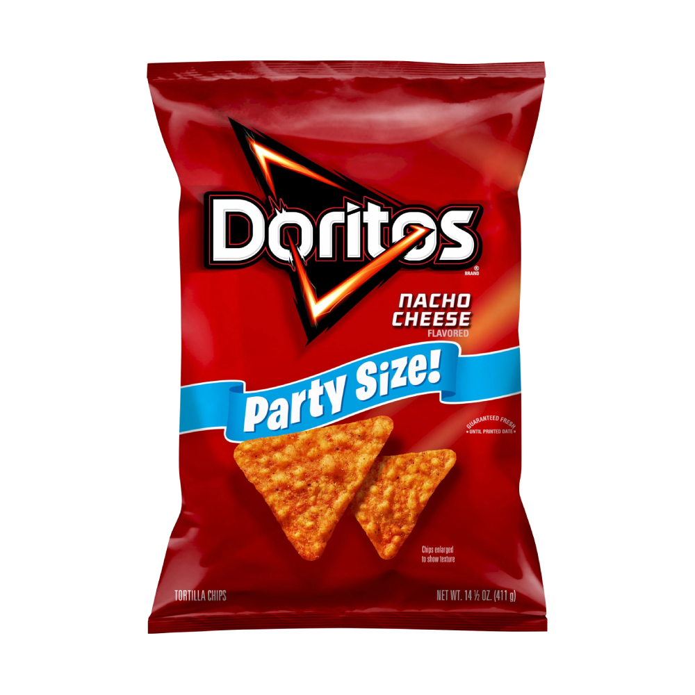 DORITOS CHIPS NACHO CHEESE FLAVOURED 311.8 GM