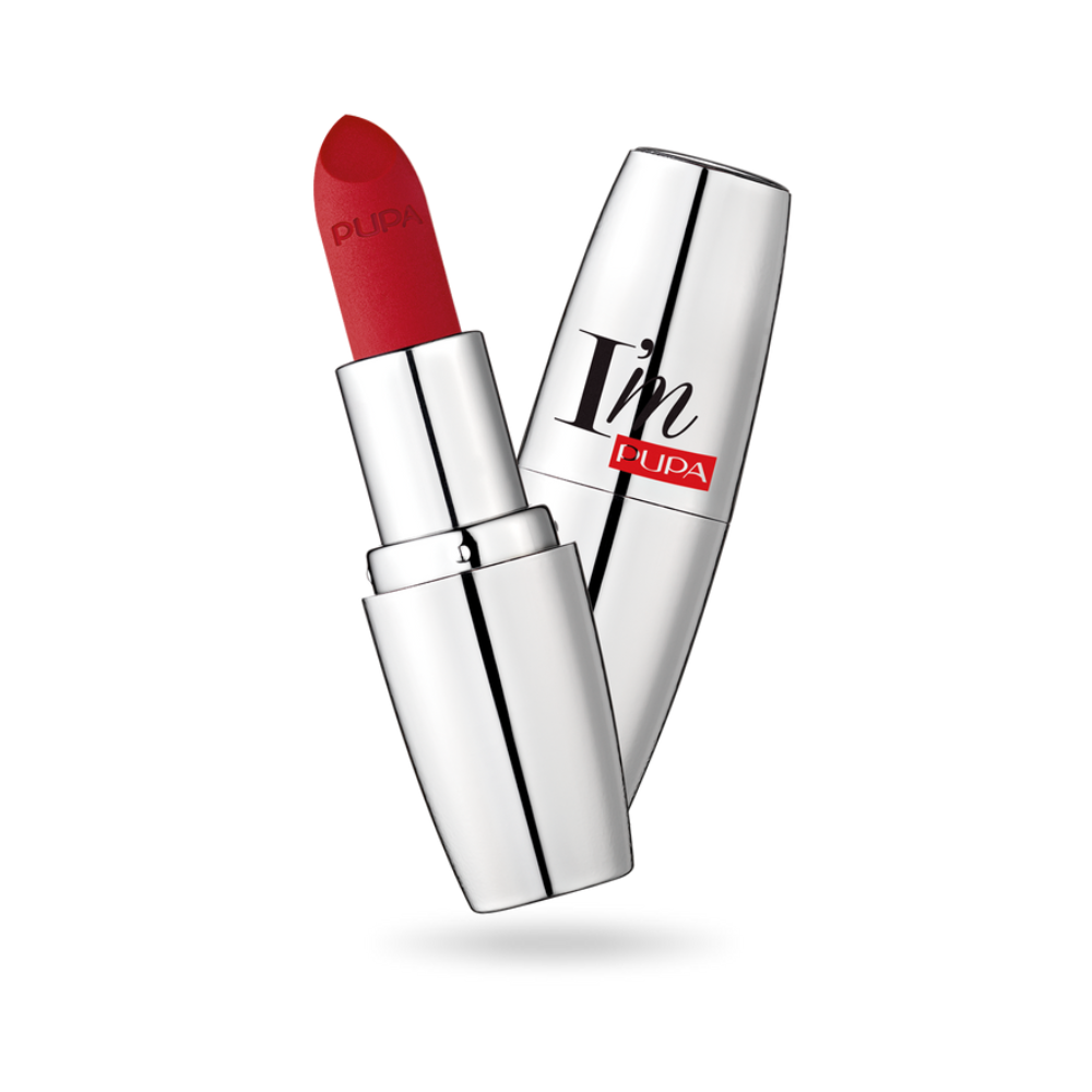 PUPA I'M MATT PURE COLR LIPSTICK ULTM MATTE - TRUE RED 071