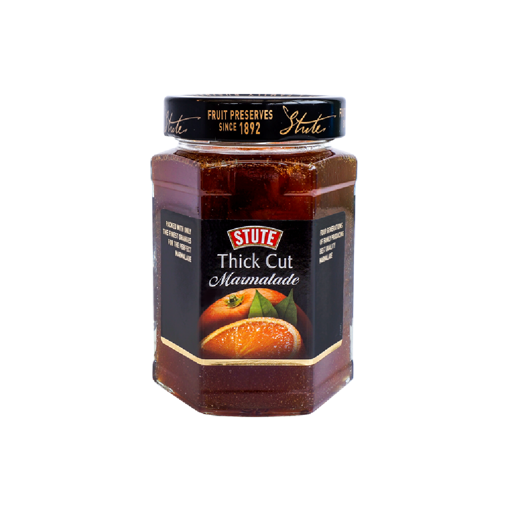 STUTE JAM THIC CUT ORANGE MARMALADE 340 GM