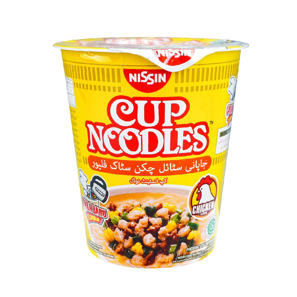 NISSIN CUP NOODLES INSTANT CHICKEN 67 GM