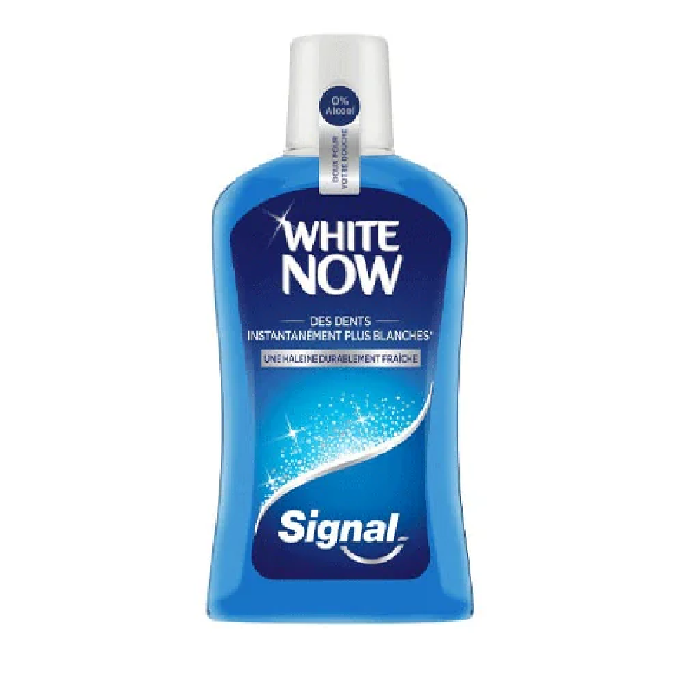 SIGNAL MOUTH WASH WHITE NOW 500 ML BASIC
