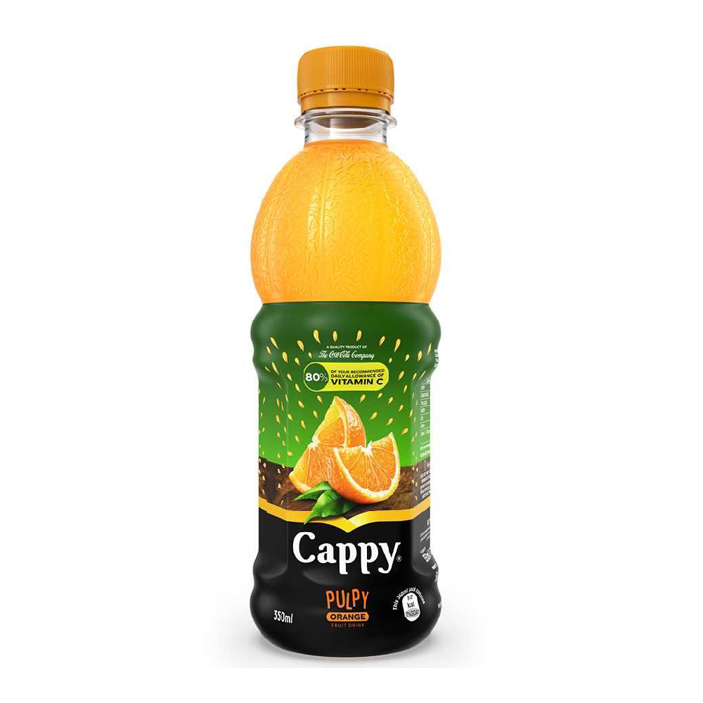 CAPPY PULPY ORANGE FRUIT DRINK 350 ML