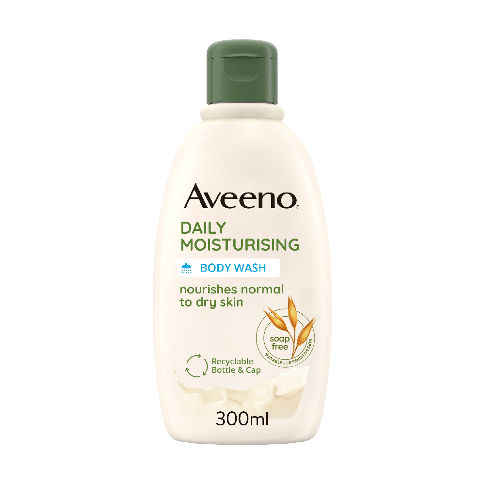 Aveeno Body Wash Daily Moisturising Nourishes 300 ML