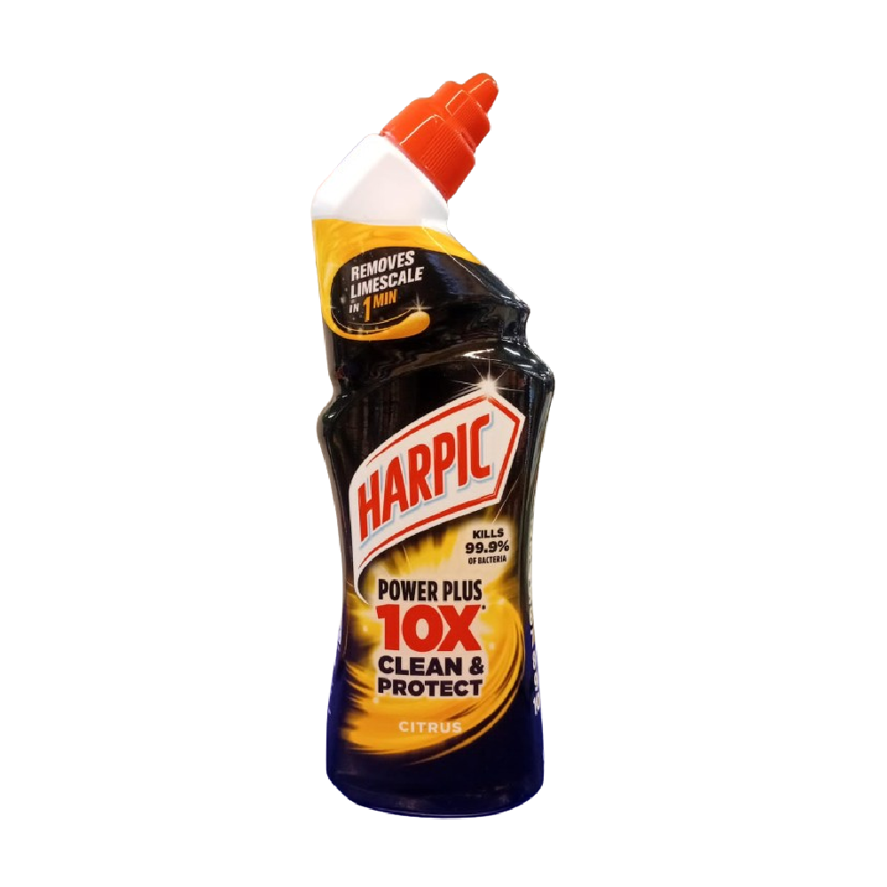 HARPIC TOILET CLEANER POWER PLUS CITRUS FRESH 10X 680 ML