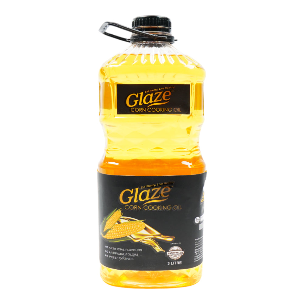 FF GLAZE CORN OIL BOTTLE 3 LTR