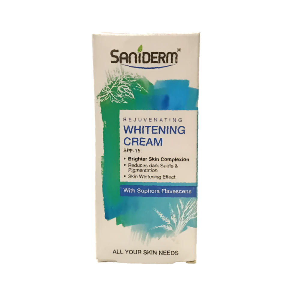 SANIDERM FACIAL WHITENING CREAM 50 GM
