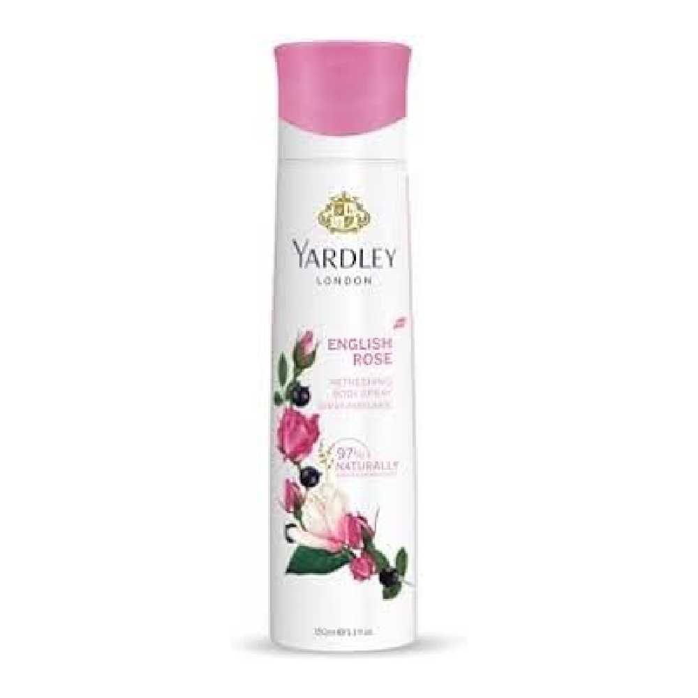 YARDLEY BODY SPRAY ENGLISH ROSE 150 ML
