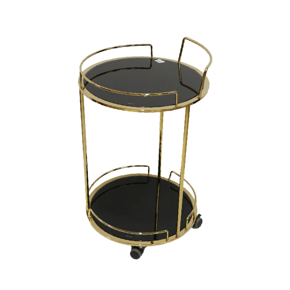 Tea Trolley Ir A+B D5111-2 Rose Gold